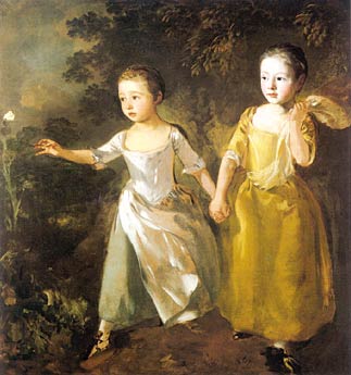 Gainsborough_-_The_Painters_Daughters_Chasing_a_Butterfly